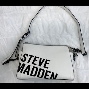 White Steve Madden Purse Crossbody